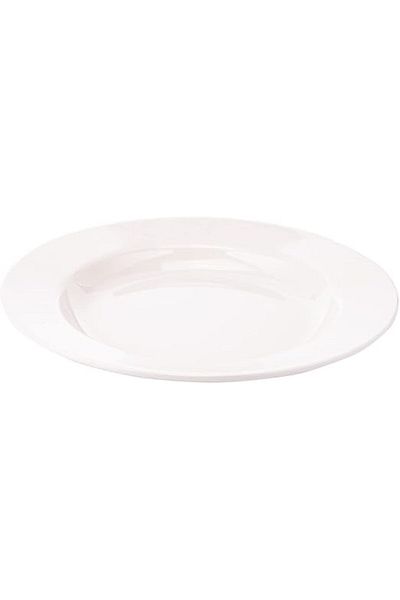 AKDC DEEP PLATE 25CMX25CMX3CM white pearl