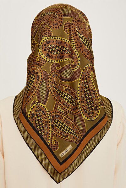 Armine Pure Silk Twill Scarf - 9208D 19