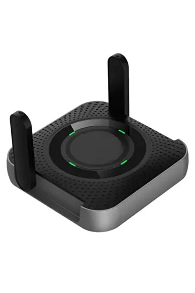 porodo راوتر محمول CPE Mifi 4G/Lte لاسلكي 4000 مللي أمبير - أسود/رمادي