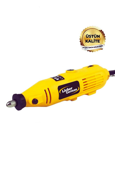 Lieber German Çok Amaçlı Profesyonel  400 Watt Devir Ayarlı Hobi Kalıpçı Taşl...