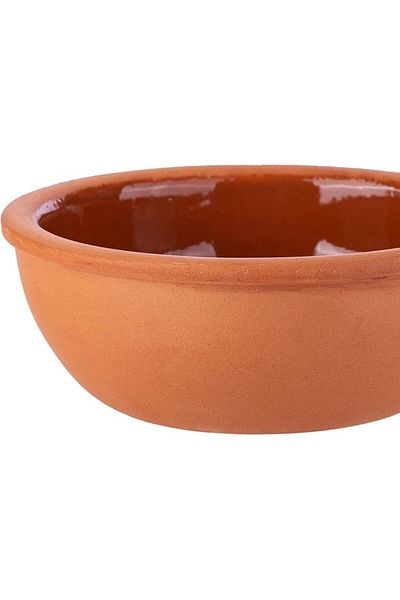 AKDC Round Bowl 10Cm X 10Cm X 4Cm Clay Colour