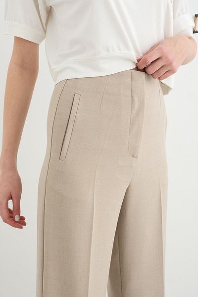 Qutu Butik 2001 Flatolu Genis Pants