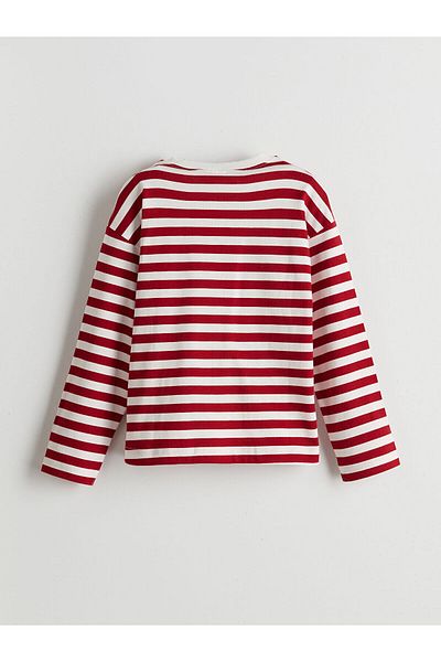 LC Waikiki Crew Neck Striped Boy T-Shirt