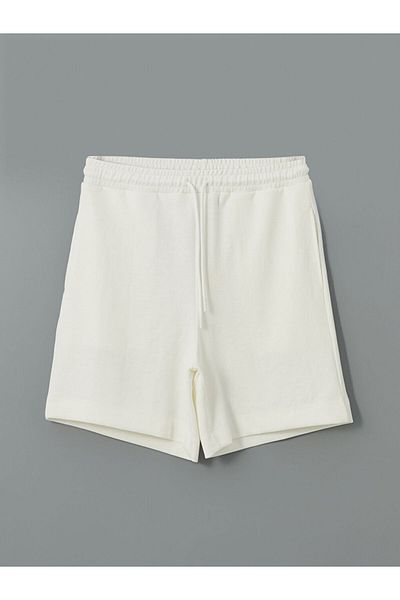 LC Waikiki Lcw Women's Shorts with Elastic Waist