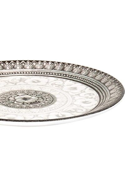 AKDC SRV ANTIQ PLATE SMALL 18CMX18CMX2CM Multicolour