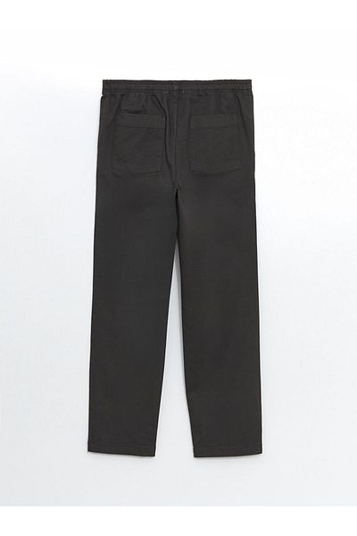LC Waikiki Ανδρικό παντελόνι Chino LCWAIKIKI Classic Anthracite Standard Fit Gabardine