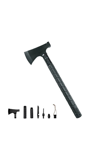 Green Lion فأس متعدد الأدوات - أسود