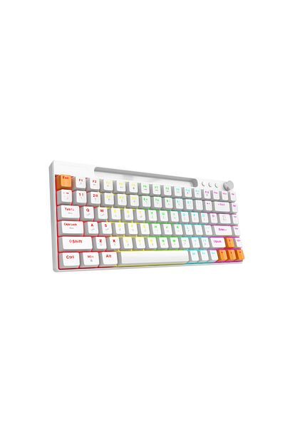 porodo Gaming Wired Mechanical Keyboard - White