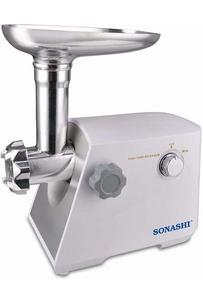 sonashi Reverse Function Meat Grinder - Smg-022, White"Min 1 year manufacturer warranty"