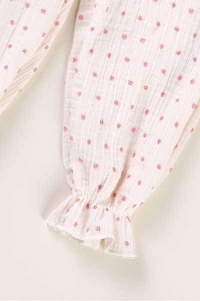 Bondberro 100% Cotton Muslin Fabric Baby Girl and Child Trousers