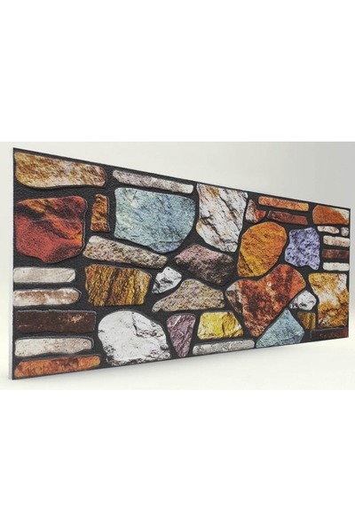 NRY Kayrak Taş Desen Panel 013 Koli 8 adet
