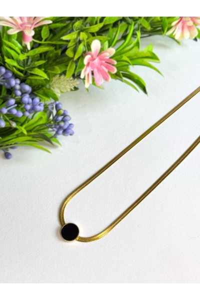 Silver Steel Italian Chain Necklace