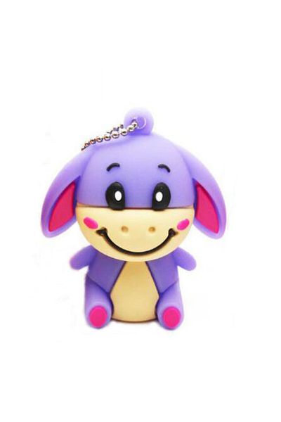 Choice 8GB Donkey 1 Cartoon Silicone USB 2.0 Flash Drive 32GB Cat U Stick 4GB Pen drive 128GB Cute Mini Rab