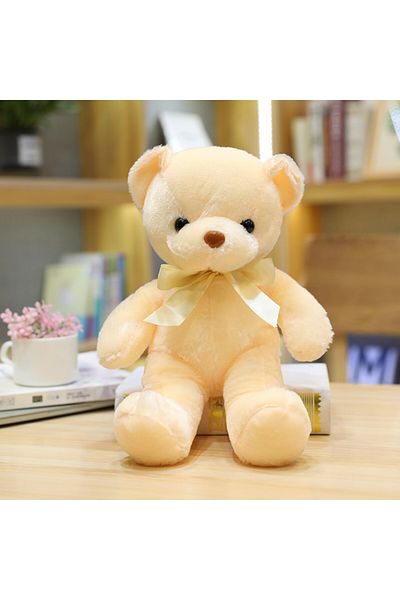 Choice 30cm Light Yellow 30cm 10 Styles Bear Plush Toy Soft Stuffed Animal Doll Small Pink Gray White Teddy