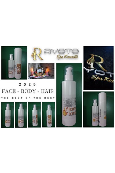 RyotoPRO Wellnes Beauty زيت التدليك العطري فلورا جلوي يلانج يلانج - طبيعي 100...