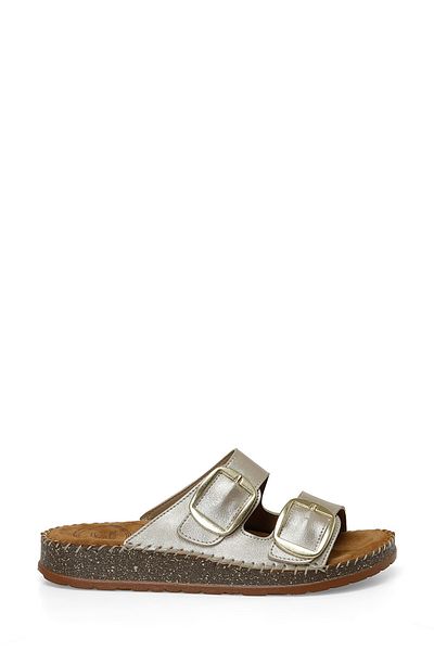 Polaris 105143.Z5Fx Gold Women's Slippers