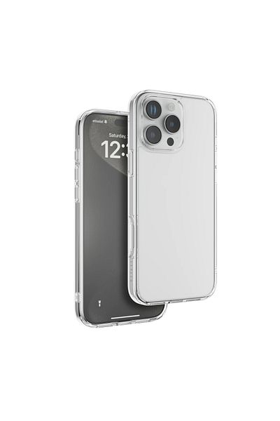 Levelo جراب كلارا شفاف لهاتف iPhone 16 Pro Max - شفاف