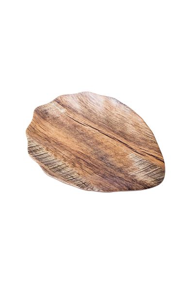 Külsan Melamine Serving Plate Set 2 Pieces 34*25 cm