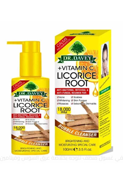 Dr. Davey منظف الوجه بالعرق السوس وفيتامين سي - 60 جرام