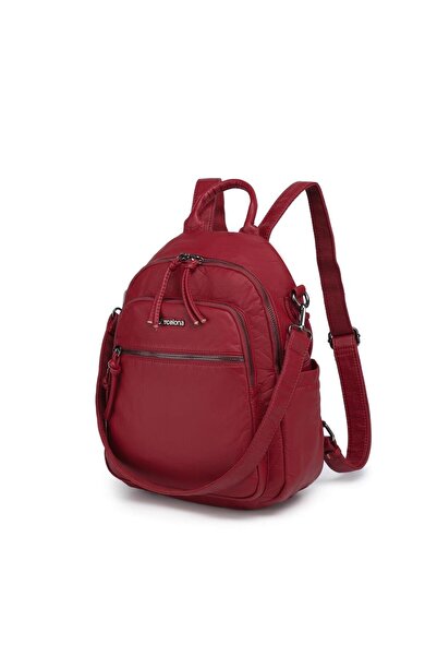 BARCELONA 21K حقيبة نسائية بحزام خلفي من الجلد المغسول 21K برشلونة 1922