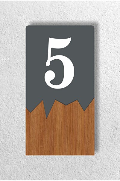 zafrakreklam مركب معدني عمودي - موقع شقة خشبية - رقم باب مكتب الفندق - رقم ال...