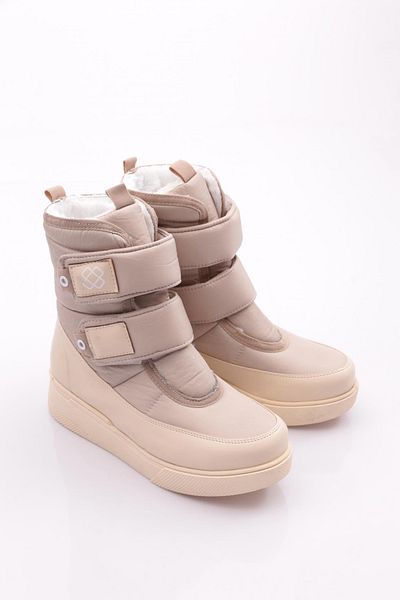 DGN Γυναικείες μάλλινες μπότες Velcro 31353224