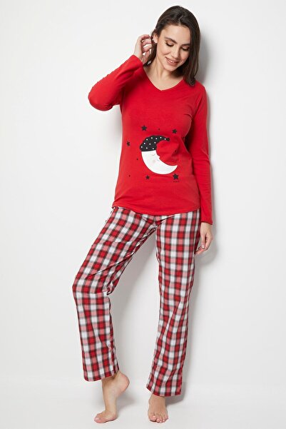 ZENCHES Set de pijamale pentru femei