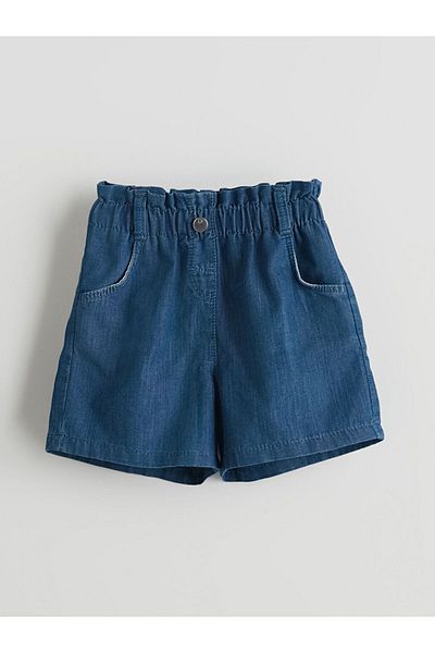 LC Waikiki Sort de jeans pentru fete cu talie elastică de sezon nou - S5LV28Z1