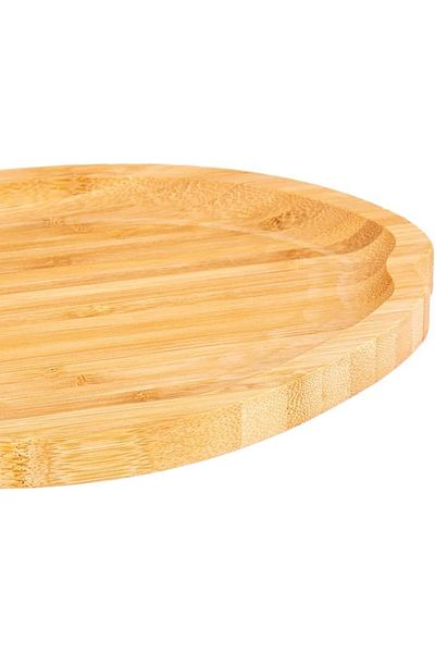 AKDC Wooden Fish Plate 15Cm X 34Cm X 2Cm Brown