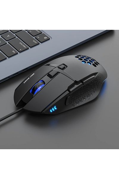 Green Lion G250 Gaming Mouse - Black