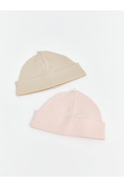 LC Waikiki Basic Baby Girl Beret 2-Pack