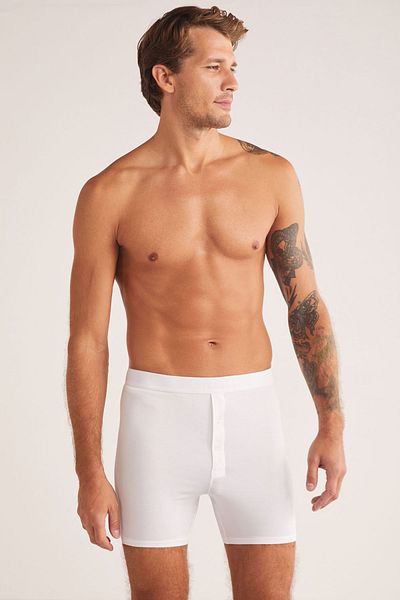 Kom Αρσενικό, Διπλό Κουμπί, Modal, Long Boxer