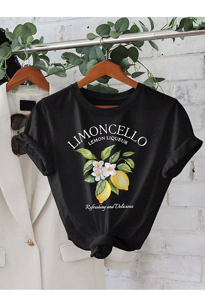 uyguntarz Limoncello bedrucktes Design-T-Shirt