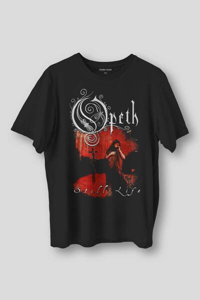 Kendim Seçtim Siyah T-shirt Still Life Opeth Metal Music Unisex Regular Fit T...