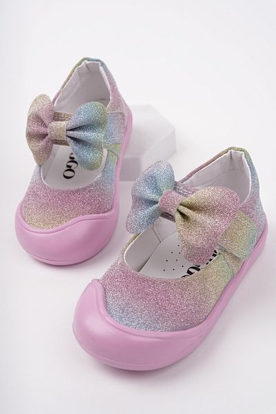 MUGGO MOLINA Velcro Bow Daily Dívčí sportovní obuv First Step Baby