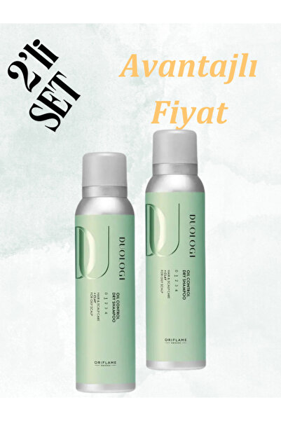 Oriflame Duologı Yağlanmaya Karşı Etkili Kuru Şampuan 44962 2 Adet