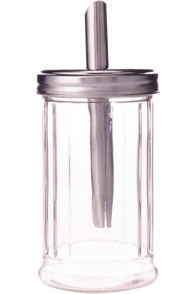 AKDC Sugar Dispenser L(7Cm) Xw(7Cm) Xh(17Cm) Transparent
