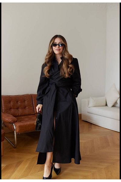 D'RECCY ROCHIE CAMASĂ POPLIN CU TIE LA TALIE DE FEMEI