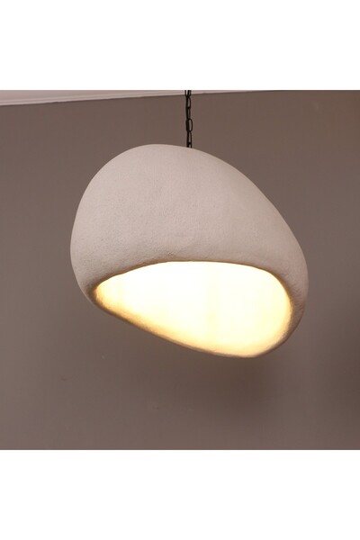 Mylamp Wasabi YENİ Beton Sarkıt KEMİK BEYAZI 55x45 cm