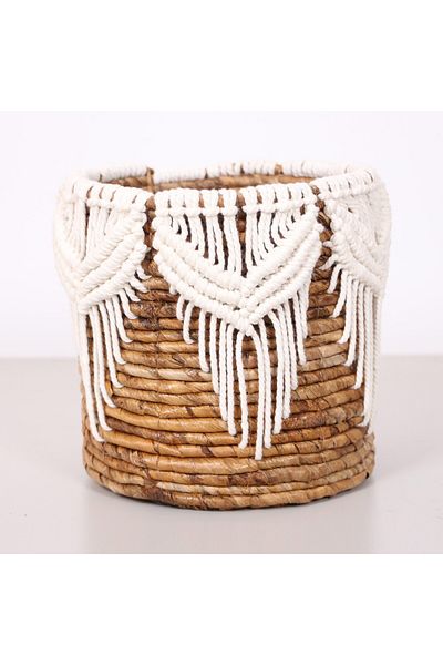 Mylamp MIDAS Natural Abaka 25X20 cm Γλάστρα & Αποθήκευση Οργάνωση