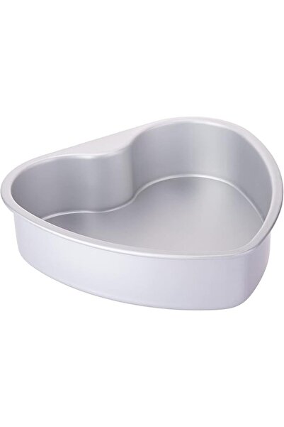 AKDC صينية خبز 23سم × 24سم × 6سم فضي