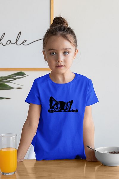 New Shine COPY - Tricou cu mânecă scurtă imprimat cu gâtul turn pentru copii