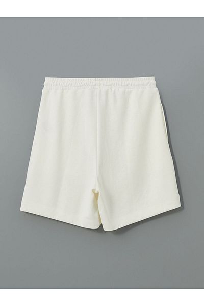LC Waikiki Lcw Women's Shorts with Elastic Waist
