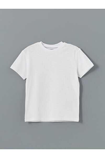 LC Waikiki Bisiklet Yaka Basic Erkek Çocuk Tişört