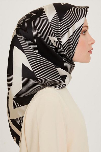 Armine Φουλάρι Sura Pure Silk - 9254D 01 Μοντέλο