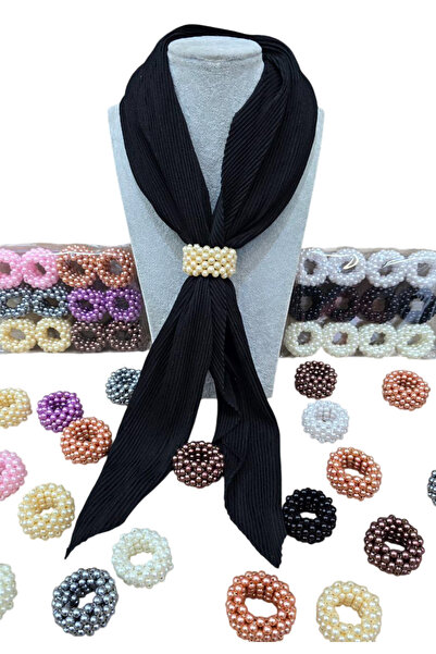 Melodi Scarf Aplicație personalizată Hijab pentru inel de eșarfă galbenă de f...