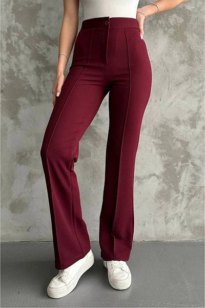 Etiket moda Red Grass Plazzo Trousers