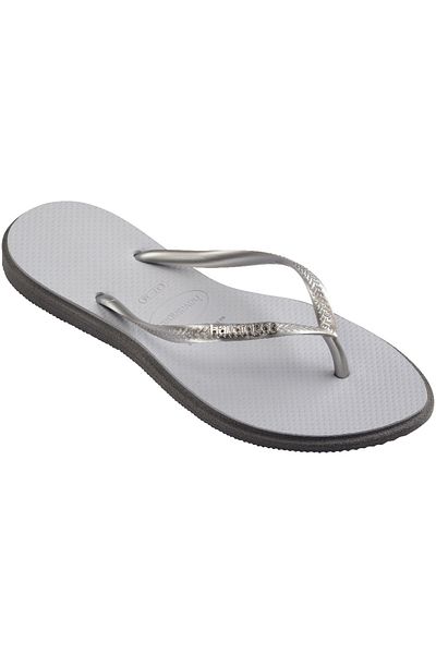 Havaianas Slim Point Steel Gray Women's Slippers