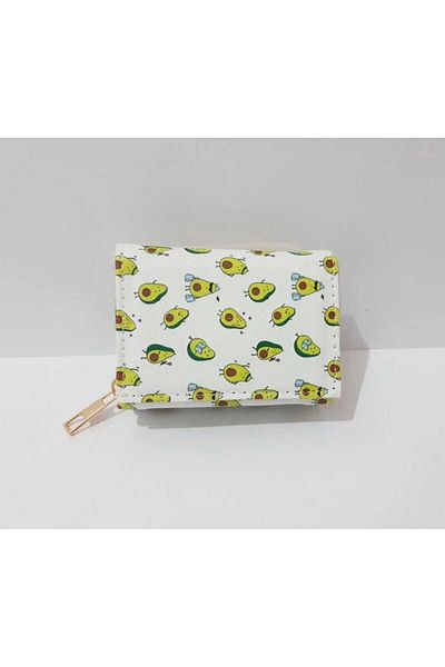 LEXA Avocado Patterned Children's Wallet