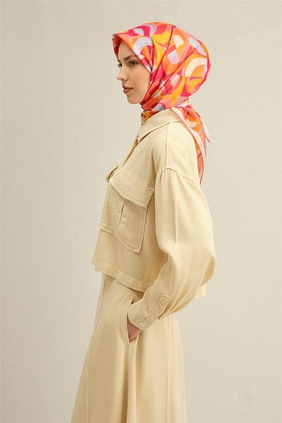 Armine Φουλάρι με σχέδιο Pure Silk Twill 9329